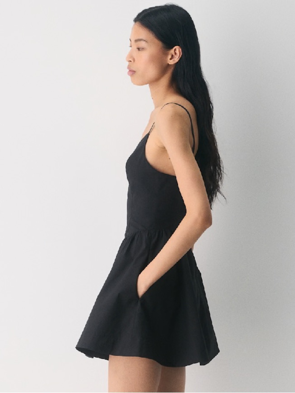 Aritzia Wilfred Technique Poplin Mini Dress - Picture 3 of 11